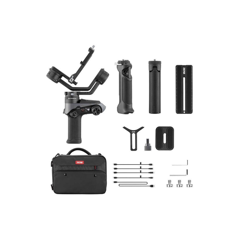 Estabilizador de 3 ejes Weebill 2 combo kit, para cámaras DSLR, marca Zhiyun 