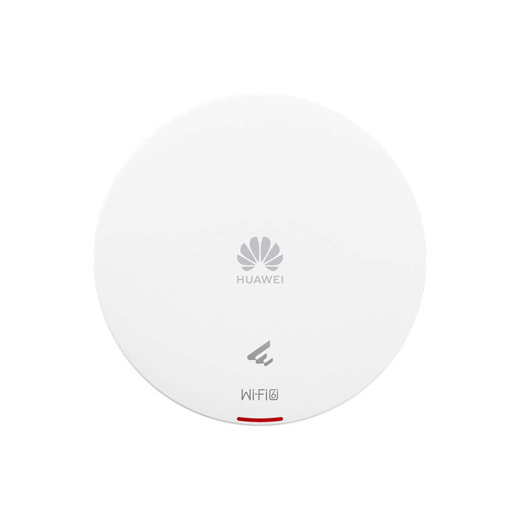Punto de Acceso Wi-Fi 6 , 1.775 Gbps , MU-MIMO 2x2:2 (2.4GHz y 5GHz) , Smart Antenna 20% más cobertura , Instalación en techo y pared , Seguridad WP3 , Con Administración Gratuita desde la Nube, marca Huawei