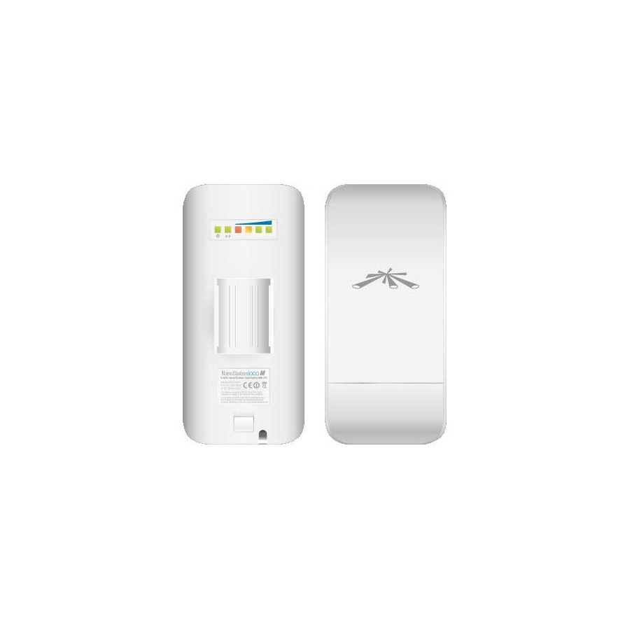 Radio Nanostation Airmax Locom2 Cpe, Hasta 150 Mbps, Frecuencia 2 Ghz (2412-2462 Mhz), marca Ubiquiti
