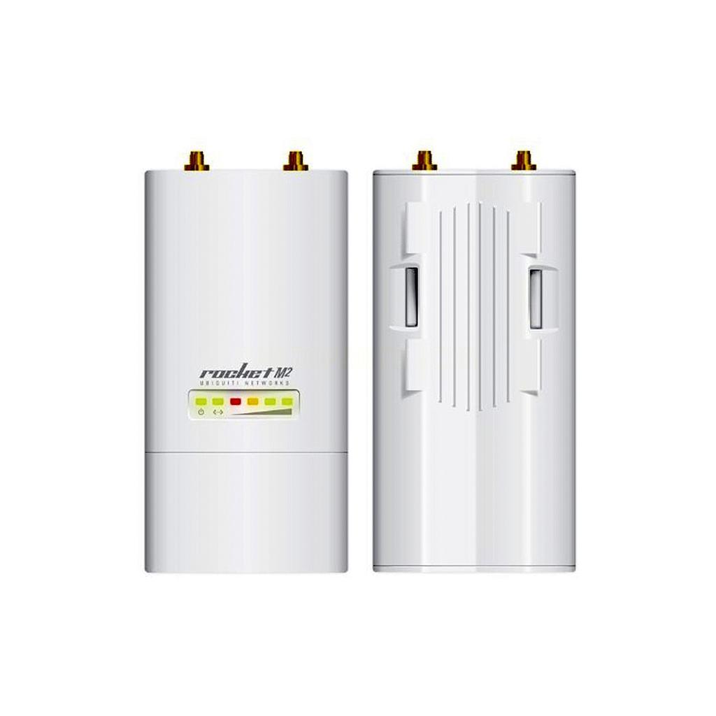 Radio EstaciÓN Base Airmax Rocket-M2, Hasta 150 Mbps, 2 Ghz (2402-2462 Mhz), marca Ubiquiti