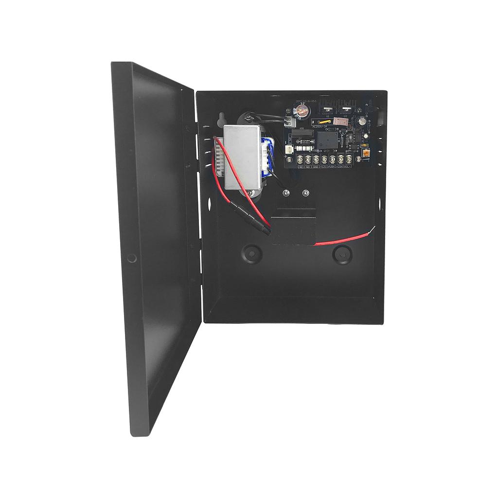 Fuente de poder con cables de batería, Voltaje de entrada 110VAC, marca ZKTeco