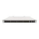 Cloud Router Switch 48 Puertos Gigabit Ethernet, 4SFP+, 2QSFP 40Gbps, marca Mikrotik