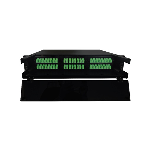 [GCF-48-APC] Organizador para fibra óptica (ODF) 48 puertos, modular, 48 puertos SC/APC incluye pigtail, marca Prisma