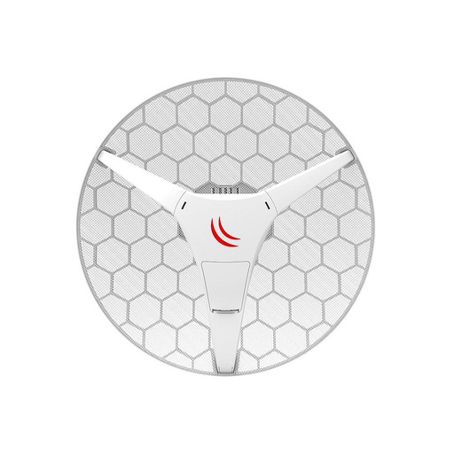 [RBLHG-5HPnD] Antena con radio integrado de 5GHz, AP/CPE, LHG HP5 (alta potencia), ganancia de 24.5dBi, marca Mikrotik
