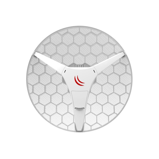 [RBLHGG-5acD-XL] LHG XL 5 ac Antena integrada de doble cadena de largo alcance 27dBi 5GHz CPE / punto a punto con soporte de CA y Gigabit Ethernet con RouterOS L3, marca Mikrotik