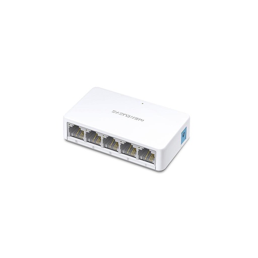 [MS105] Switch MS105 de escritorio de 5 puertos a 10/100 Mbps, marca Mercusys