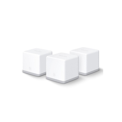 [Halo S3(3-Pack)] Sistema Halo S3, 3 cubos Wi-Fi Mesh domestico de 300 Mbps, marca Mercusys