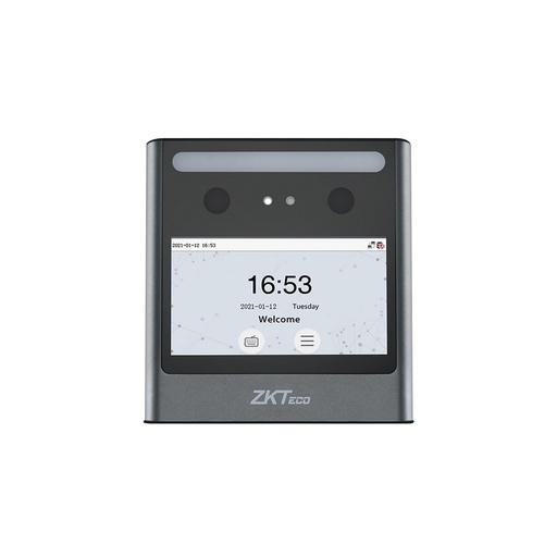 [EFace10] Biométrico híbrido basado en Linux, Terminal de control de tiempo y asistencia y acceso con reconocimiento facial de luz visible, TCP/IP,USB Host Marca ZKTeco.