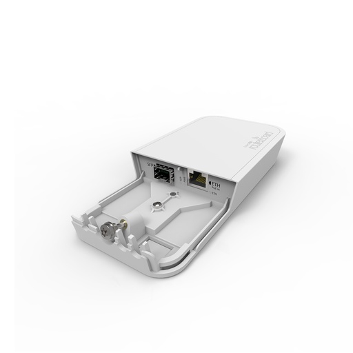 [RBFTC11] Media Converter con slot para SFP, para uso en exterior, 1 puerto Gigabit, marca Mikrotik