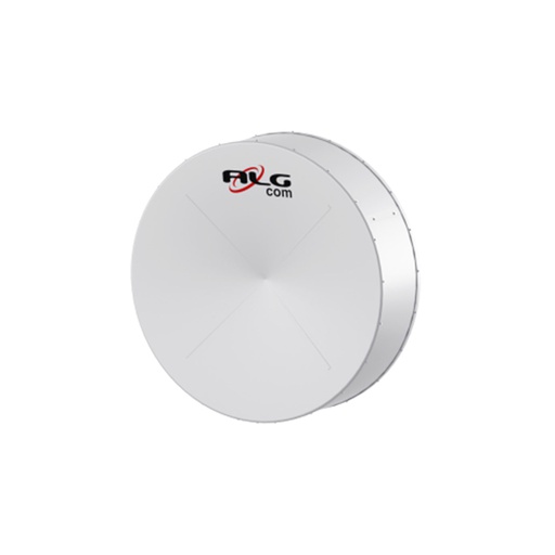 [PS-10900-39-12-DP-UHP] Antena de parábola blindada, frecuencia 10.0 GHz a 11.7 GHz, ganancia 39.6 dBi, base para acople directo de radio B11, marca ALGcom