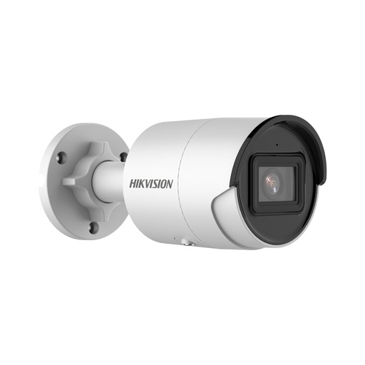 [DS-2CD2043G2-I] Cámara IP tipo Bala, resolución 4 Mpx, lente fijo, Compresión H.265+, WDR, IP67, 12V, PoE, marca Hikvision