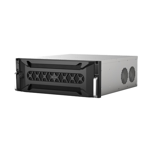[DS-96128NI-I24] Nvr De 128 Canales, Soporta Resolución De Hasta 12 Mpx, 24 Slot Sata, 2 Puertos De Red, Fuente De Poder Redundante, marca Hikvision