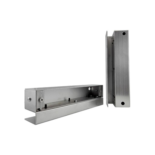 [GI-800U] Braket para chapa de pistón en puerta de vidrio sin marco, marca Nextlock