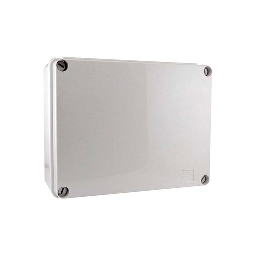 [TB-AG-1924] Caja plastica de registro, de 240x190x90mm, IP65, color ivory, marca Tibox