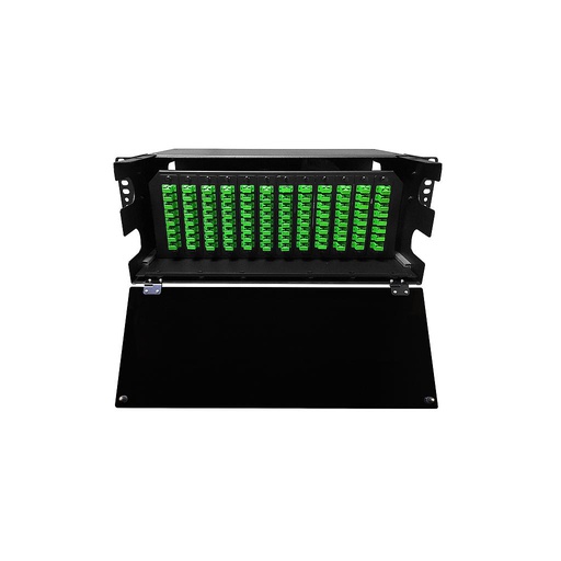 [GCF-96APC] Organizador para fibra óptica (ODF) 96 puertos modular SC/APC incluye pigtail, marca Prisma