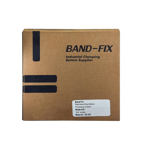 [GHP-008] Cinta metálica 3/4" 100 pies, marca Bandfix