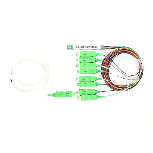 [PLC-1X8] Splitter optico PLC-1x8 WDM conector SC/APC, marca Nextlink