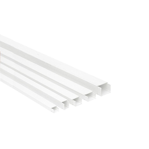 [LG638209] Canaleta plastica 60X40mmX2mts. DLPS-Eco, preperforada, marca Legrand