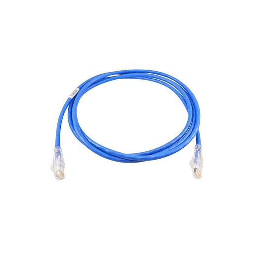[OR-SPCA6A07-06] Path Cord Modular Categoria 6A, de 7 pies color azul, TechChoice, marca Ortronics