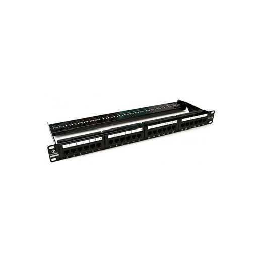 [PND24-UC6] Patch panel de 24 puertos, cat. 6 utp, marca Linkbasic