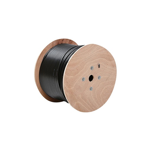 [GCE-009] Cable UTP, Categoria 5E,  para exterior, con mensajero, caja de 305 mts, color negro, marca Nextlink.