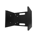 Bracket de pared de 8 RMS, profundidad 30cm, color negro, marca Nextlink